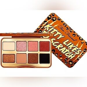 Too Faced NIB 8 Eyeshadow Palette Kitty Likes to Scratch Neutral